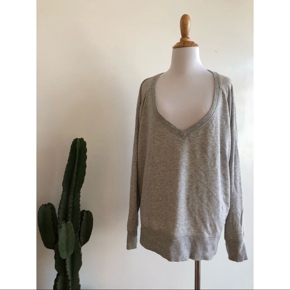 Oversized grey sweater